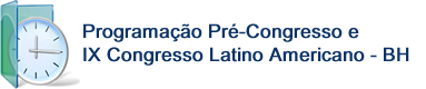 Programao Pr-Congresso e VIII Congressso - RJ